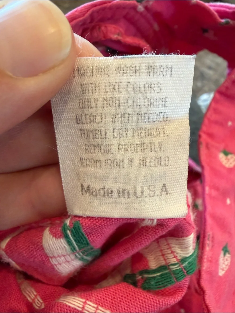 Rare Oshkosh strawberry romper size 12 months